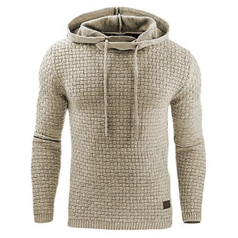 Hoodies Men 2018 Brand Male Long Sleeve Solid Color Hooded Sweatshirt Mens Hoodie Tracksuit Sweat Coat Casual Sportswear