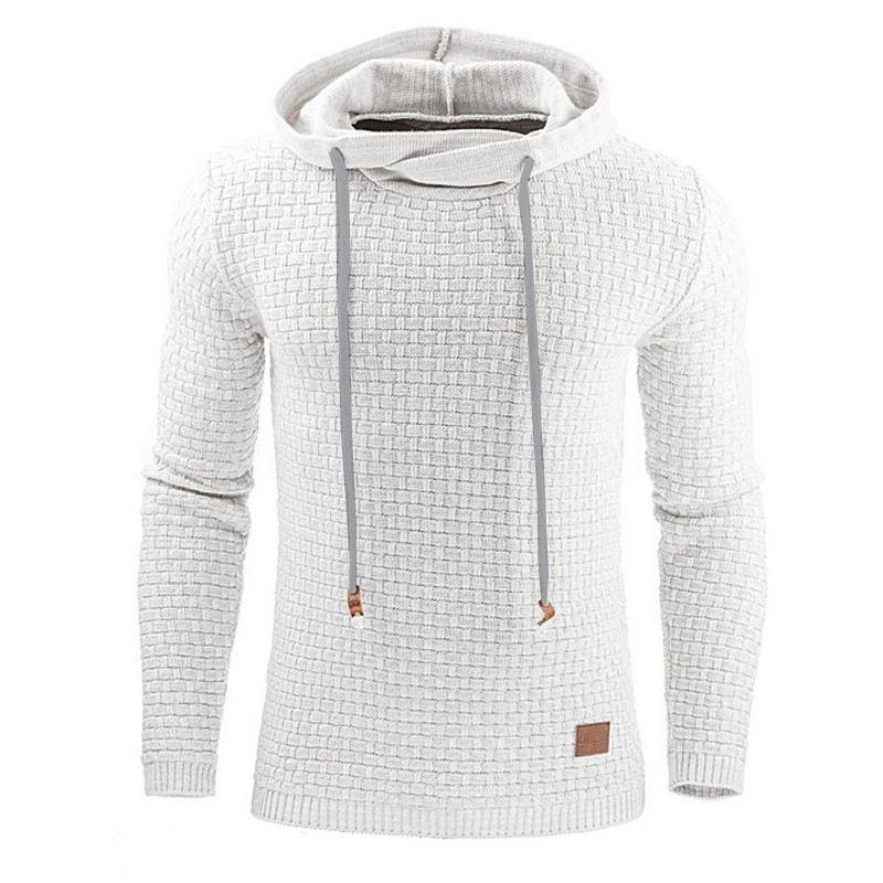 Hoodies Men 2018 Brand Male Long Sleeve Solid Color Hooded Sweatshirt Mens Hoodie Tracksuit Sweat Coat Casual Sportswear