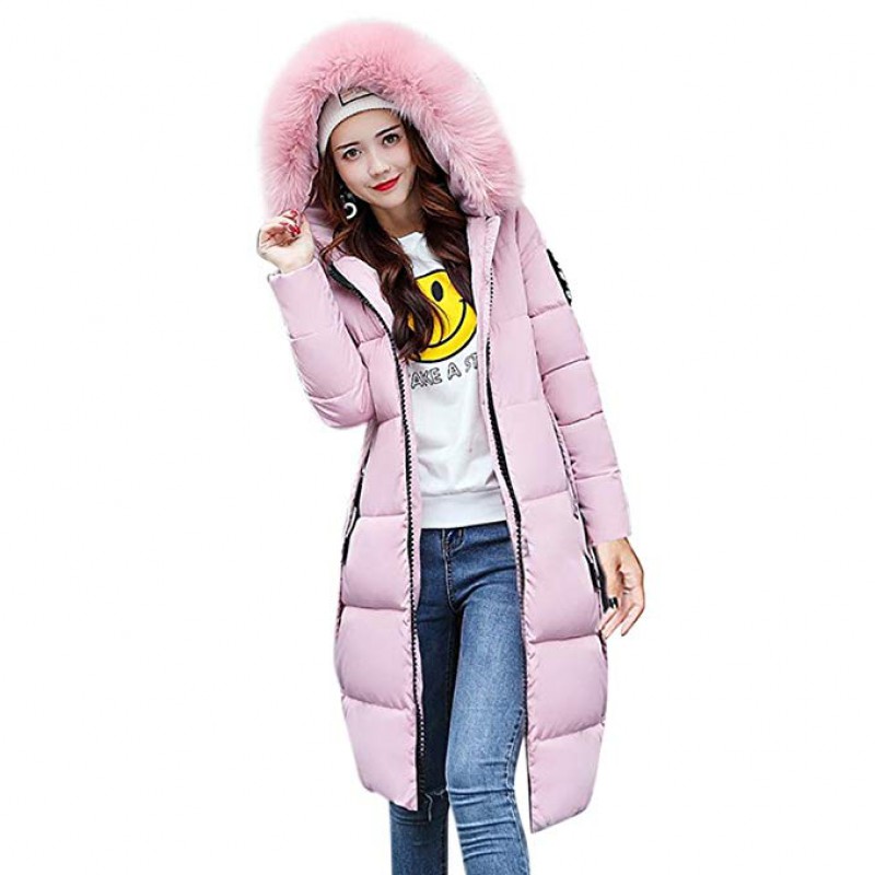 Women's Long Down Jacket Overcoat