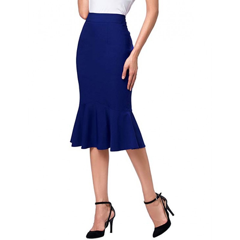 Womens Wear to Work Stretchy Pencil Skirts